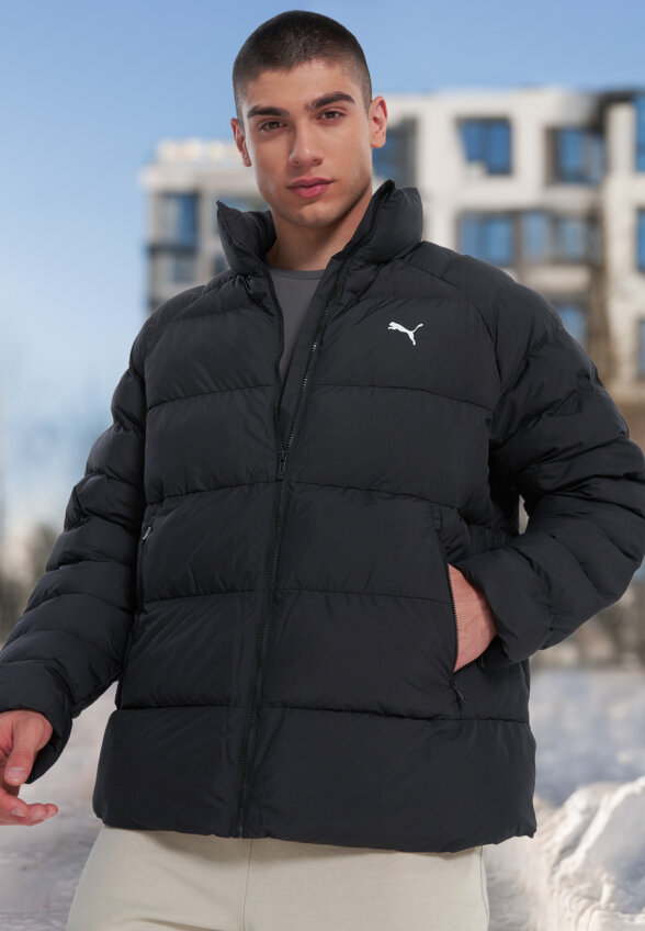 Пуховик мужской PUMA Mono, Черный