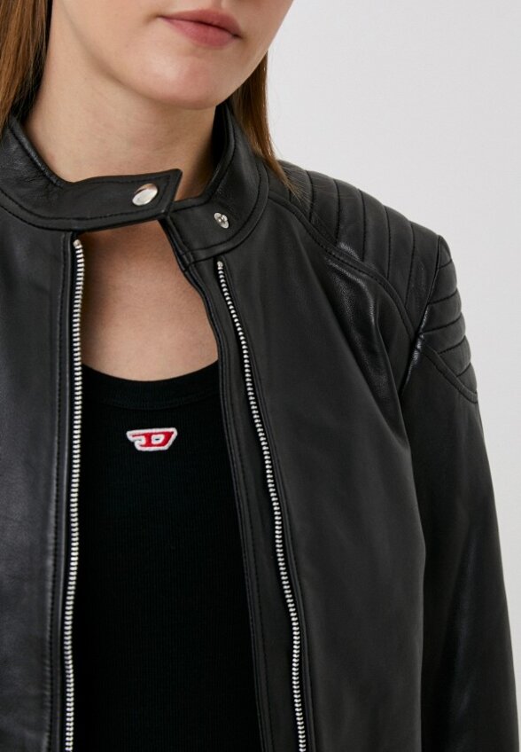 Куртка кожаная Снежная Королева