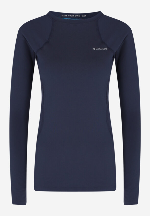 Термобелье верх женское Columbia Midweight Stretch Long Sleeve Top, Синий