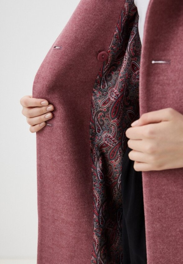 Пальто двубортное Ovelli