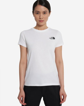 Футболка женская The North Face Box Nse Slim, Белый женщинам