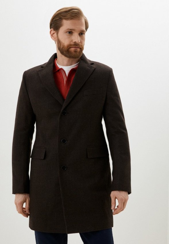 Пальто однобортное Bazioni