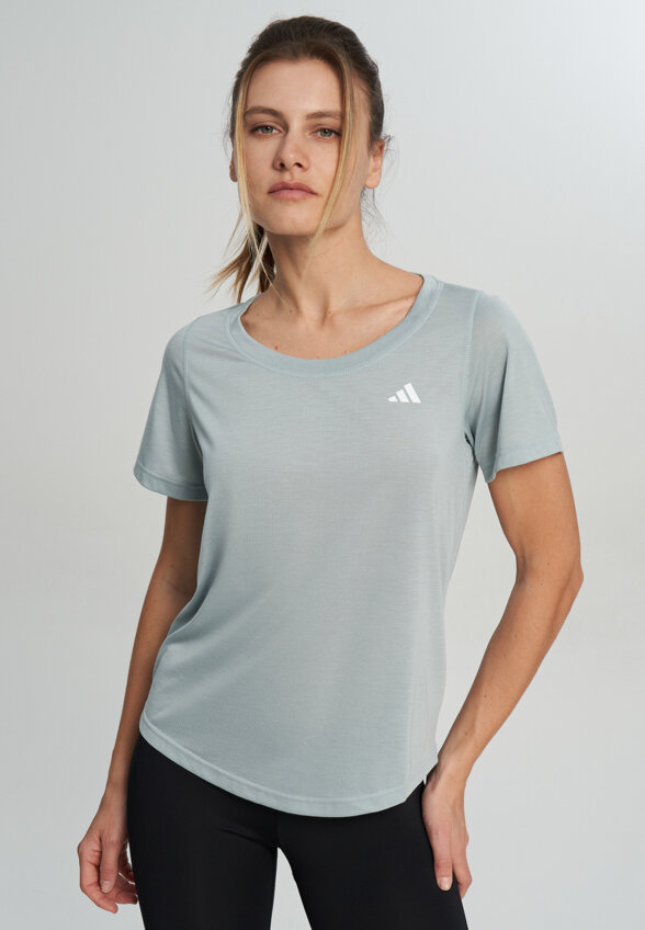 Футболка женская adidas, Зеленый