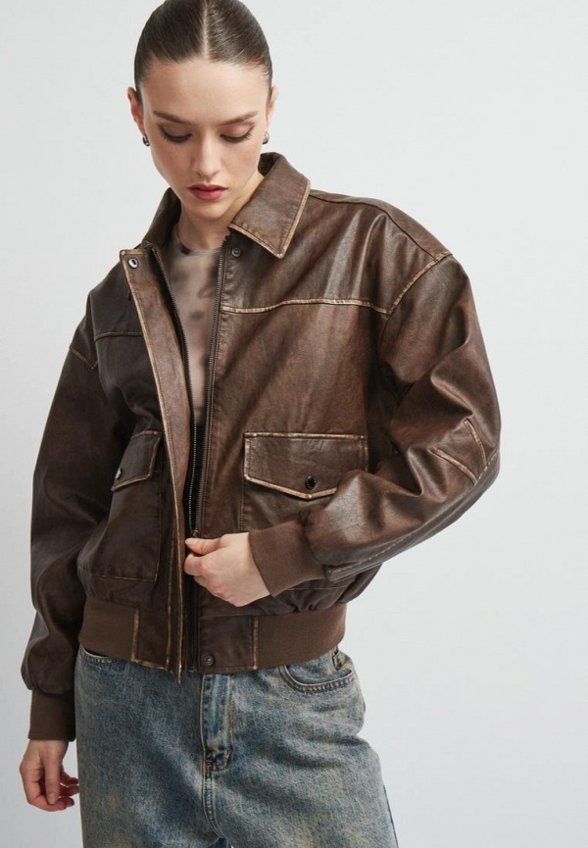 Куртка кожаная Vittoria Vicci