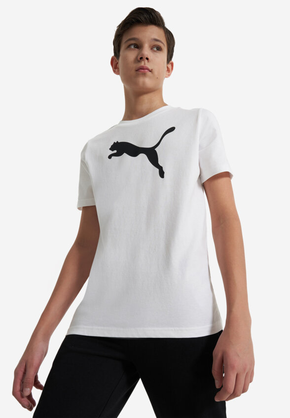 Футболка для мальчиков PUMA Cat Logo, Белый