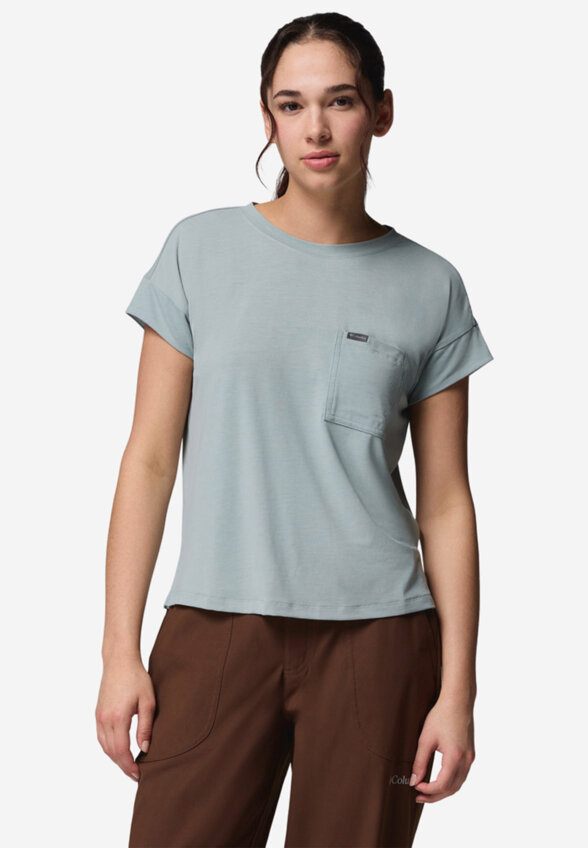 Футболка женская Columbia Daniela Falls SS, Голубой