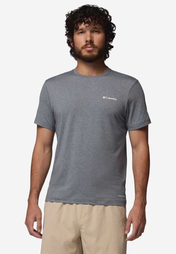 Футболка мужская Columbia Parsons Point SS Logo Tee, Серый