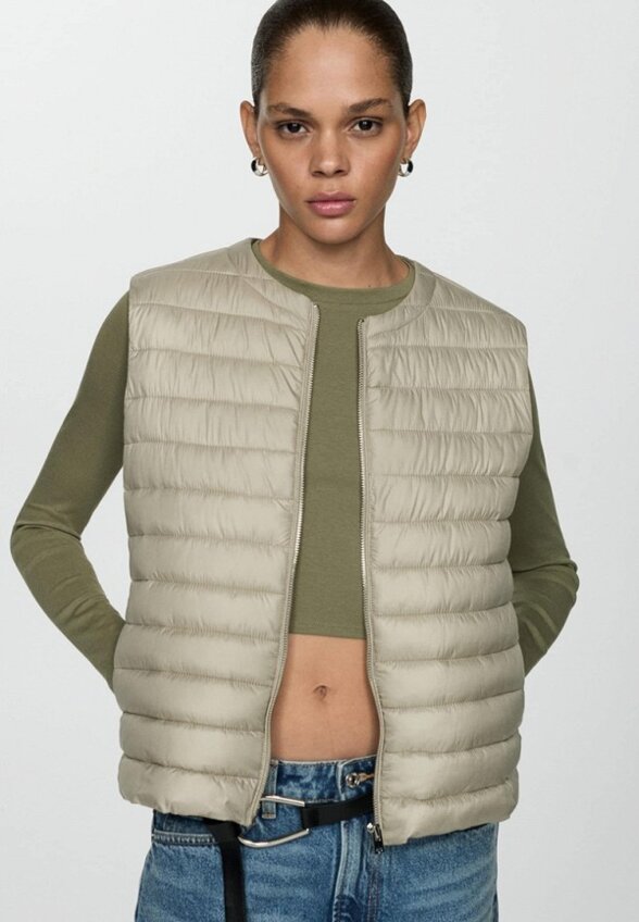 Жилет утепленный Mango