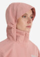 Куртка мембранная женская Jack Wolfskin Stormy Point, Розовый5  - превью