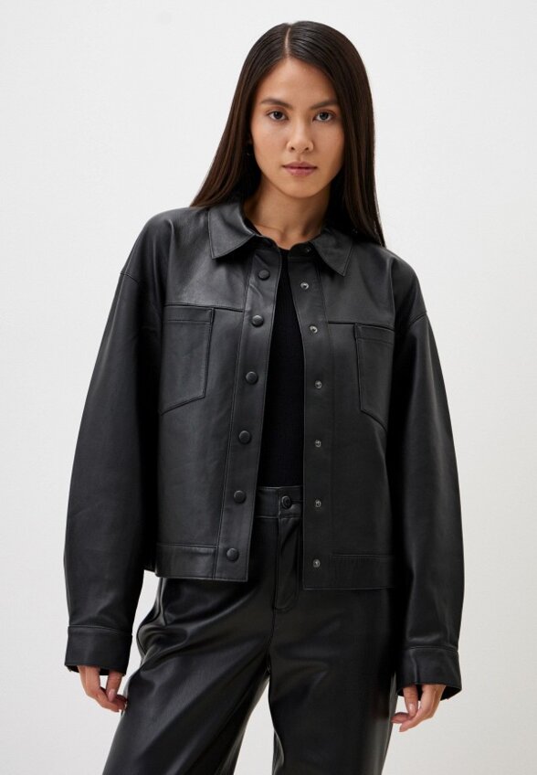 Куртка кожаная Снежная Королева