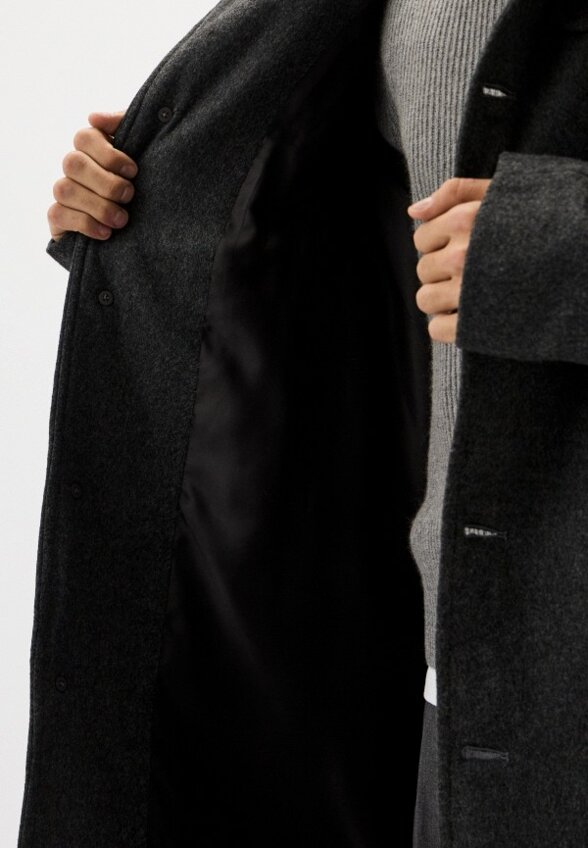 Пальто однобортное Red September