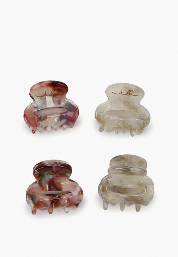 Заколки-крабы 4 шт. invisibobble