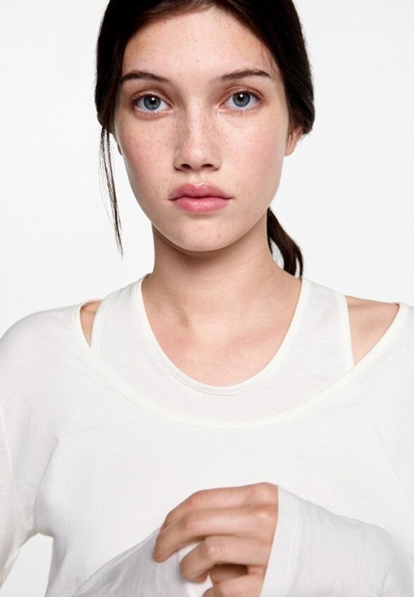 Лонгслив Mango Teen