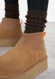 Угги женские UGG Classic Mini Dipper, Коричневый8  - превью