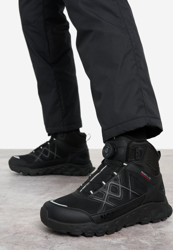 Ботинки для мальчиков Northland Fly Hiker Jr Mid Boa, Черный