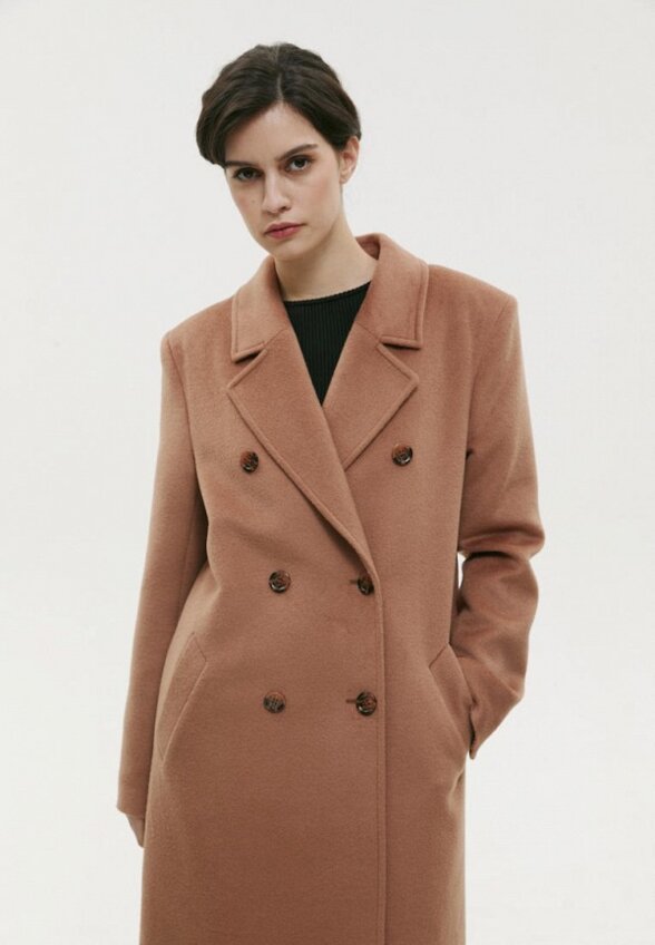 Пальто двубортное Eterlique