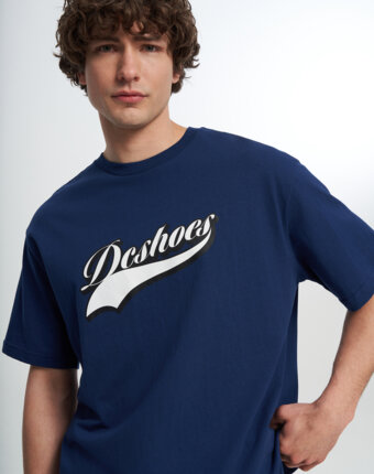 Футболка мужская DC Shoes Old Fashion, Синий женщинам
