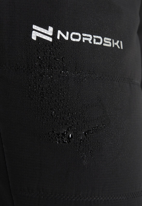 Брюки для беговых лыж женские Nordski Hybrid Pro 2.0, Черный