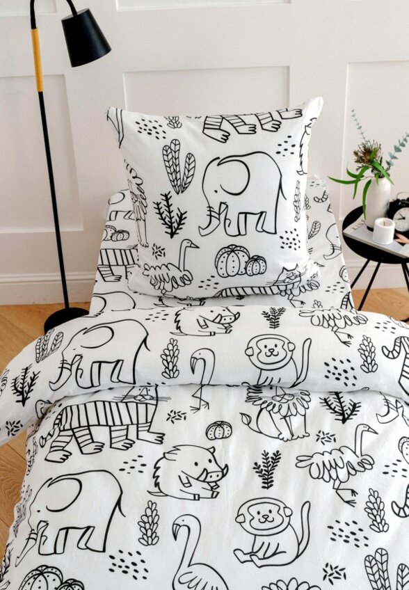 Постельное белье 1,5-спальное Павлинка