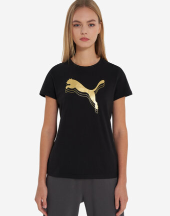 Футболка женская PUMA, Черный женщинам