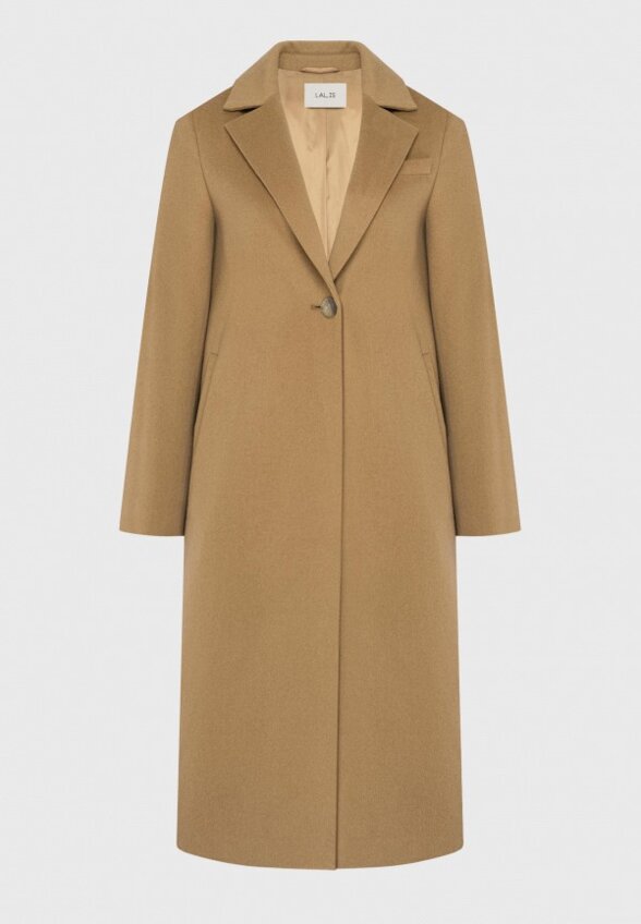 Пальто однобортное Lalis