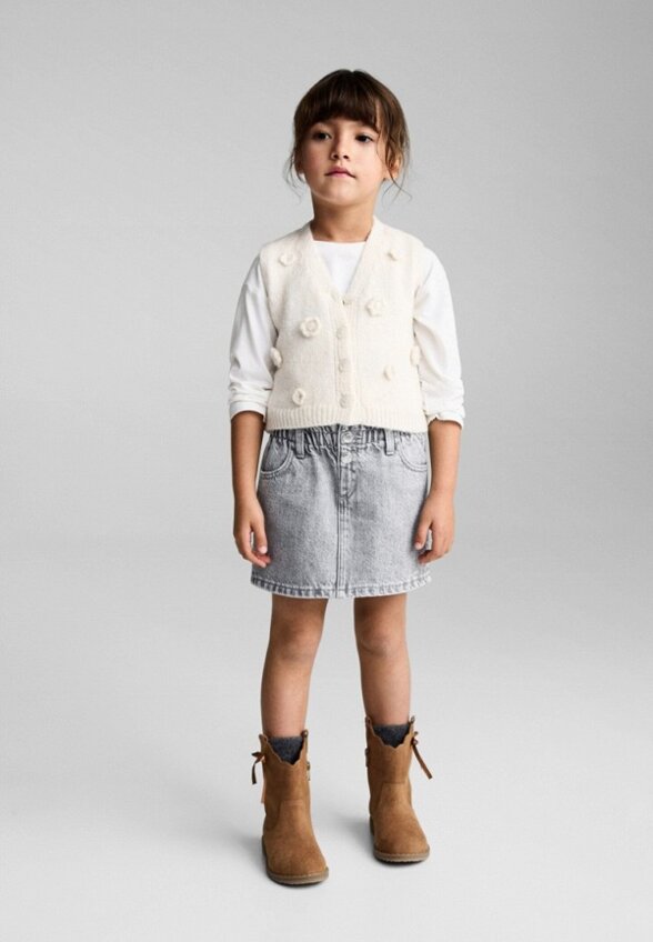 Юбка джинсовая Mango Kids