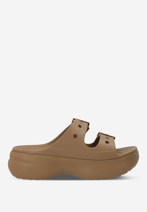 Сандалии женские Crocs Saturday Platform, Коричневый