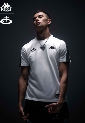 Футболка Kappa x OBLADAET, Белый