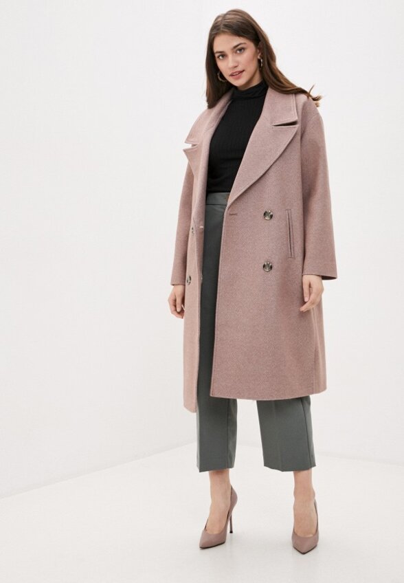 Пальто двубортное Ovelli