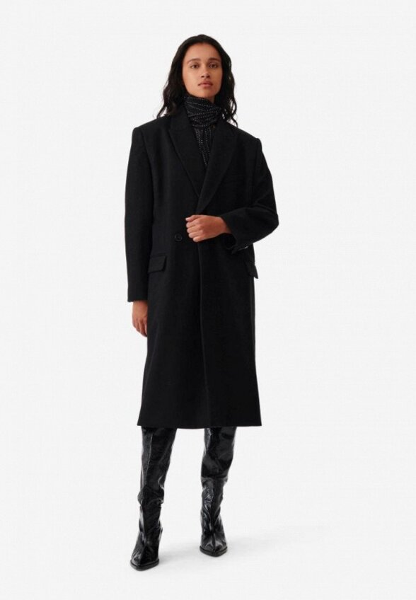 Пальто двубортное Iro
