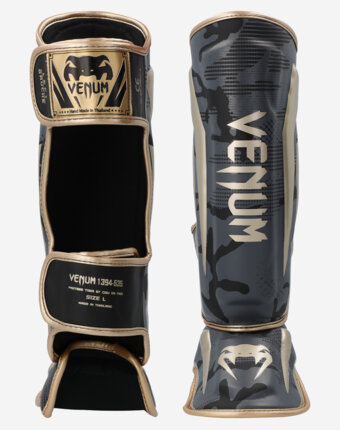 Щитки для голени Venum Elite, Серый женщинам