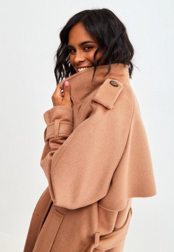 Пальто двубортное Droid&I