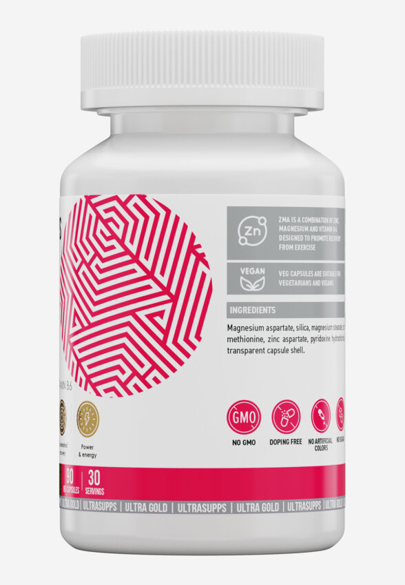ZMA Ultrasupps Ultra Gold, 90 шт, Белый