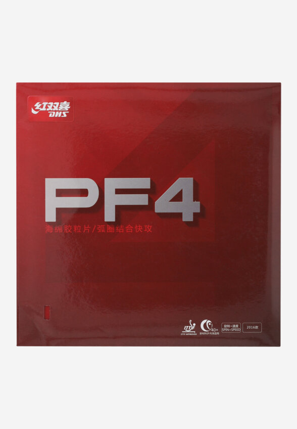 Накладка для ракетки DHS PF4, Красный