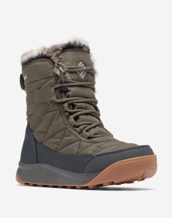 Сапоги утепленные женские Columbia Minx Shorty IV, Зеленый женщинам