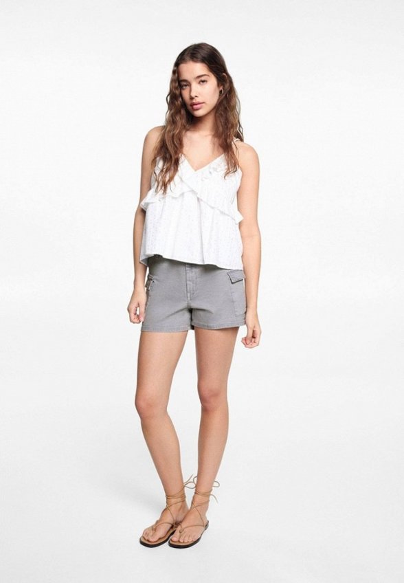 Шорты джинсовые Mango Teen