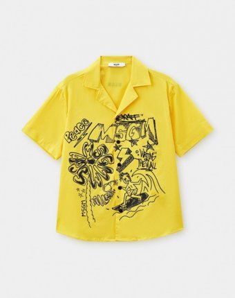 Рубашка MSGM Kids детям