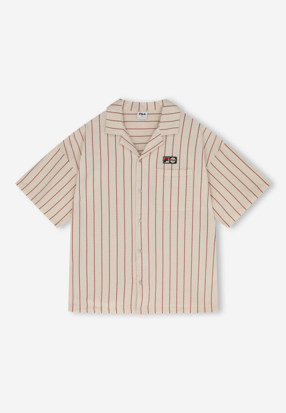 Рубашка с коротким рукавом мужская FILA, Бежевый