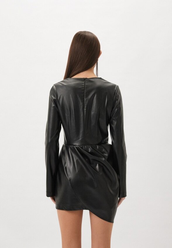 Платье кожаное Berhasm