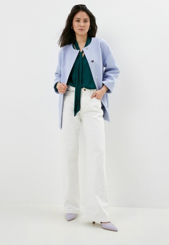 Пальто однобортное Снежная Королева