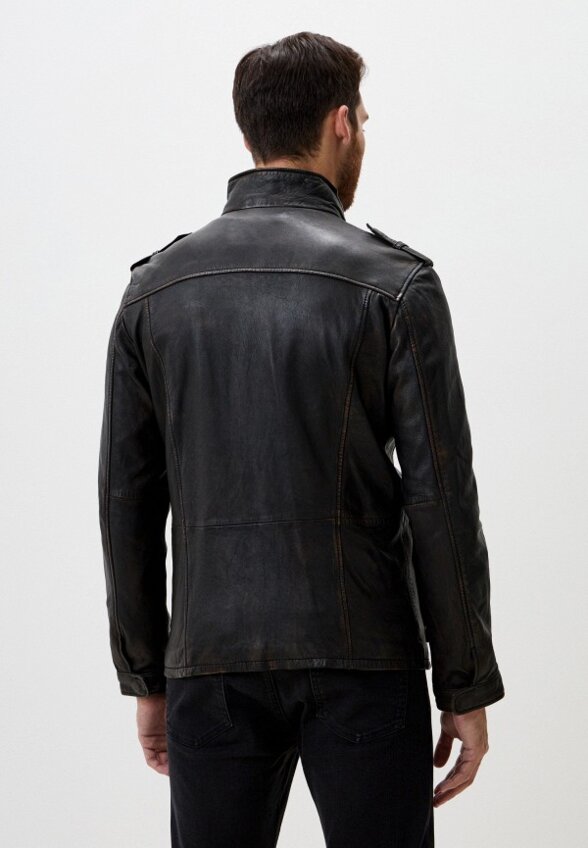 Куртка кожаная Jorg Weber