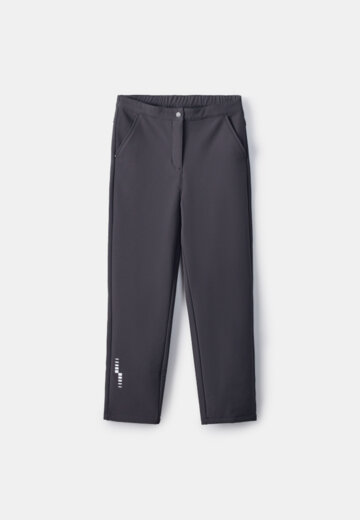 Непромокаемые брюки из Softshell на флисе для девочек