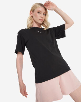 Футболка женская PUMA Ess, Черный женщинам