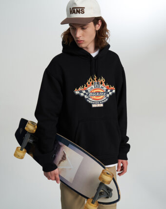 Худи мужское DICKIES Nashport, Черный женщинам