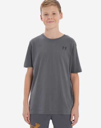 Футболка для мальчиков Under Armour Sportstyle, Серый женщинам