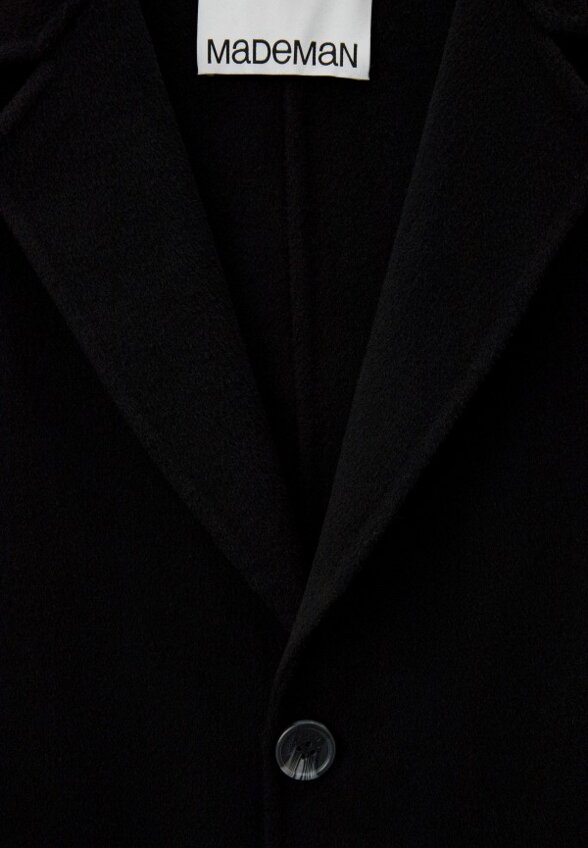 Пальто однобортное Mademan