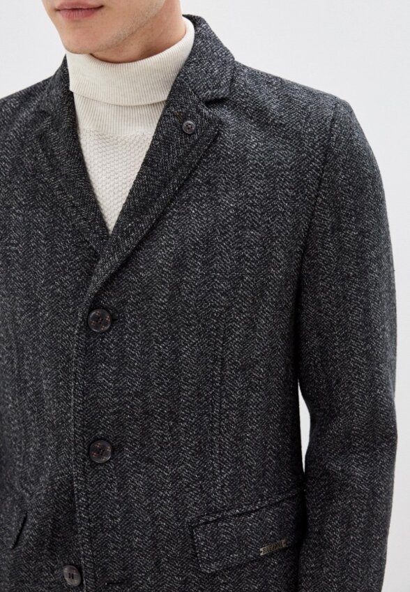 Пальто однобортное Bazioni