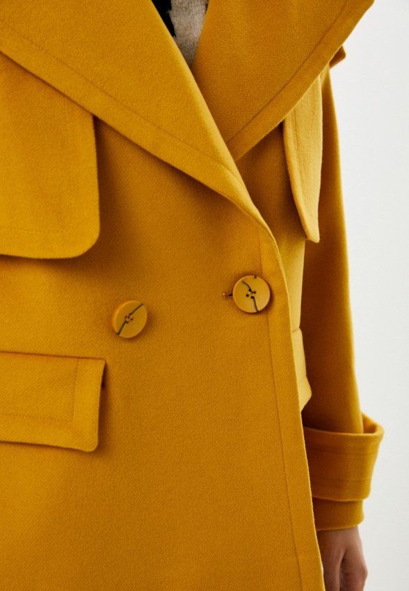 Пальто двубортное To Be One