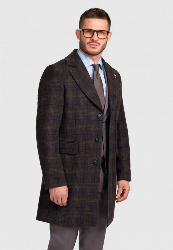 Пальто однобортное Sarto Reale
