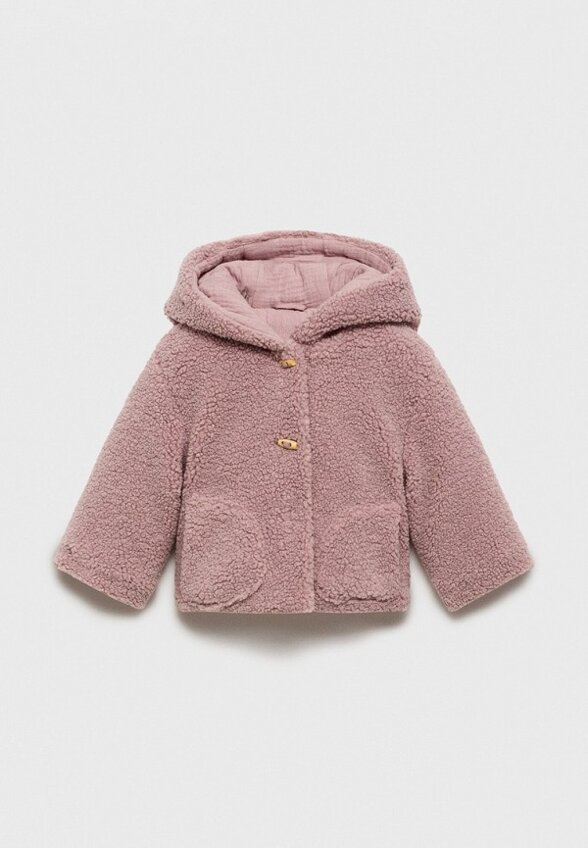 Куртка меховая Mango Kids